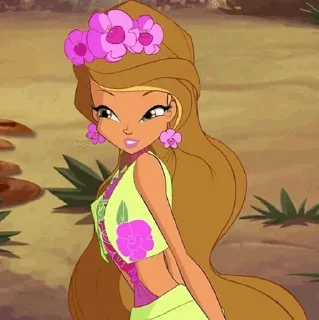 Telegram sticker ⭐️ Winx Club; @LittleBunnyAri