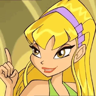 Telegram sticker ⭐️ Winx Club; @LittleBunnyAri