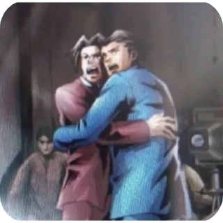 Телеграм стикер 😨 @betterkillyourself autistic attorney