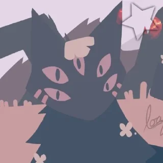 Telegram sticker 🐈‍⬛️ ✧ ﾟ𝕄𝕠𝕖𝕄𝕠𝕖_ᗢ