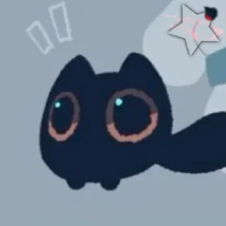 Telegram sticker 🐈‍⬛️ ✧ ﾟ𝕄𝕠𝕖𝕄𝕠𝕖_ᗢ