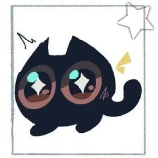 Telegram sticker 🐈‍⬛️ ✧ ﾟ𝕄𝕠𝕖𝕄𝕠𝕖_ᗢ