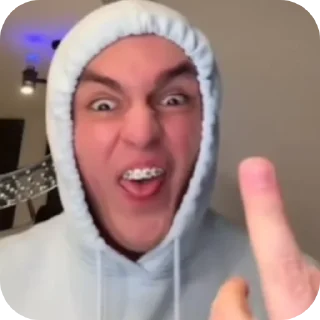 Telegram sticker ✋ ALAN 👍