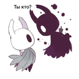 Telegram sticker 🐱 Пустой рыцарь