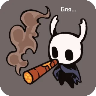 Telegram sticker 🐶 Пустой рыцарь