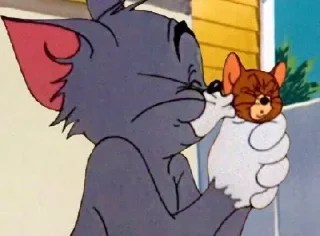 Telegram sticker 🥰 Tom and Jerry