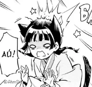 Video sticker 🍵 - ᗷY @ahMshY 𓉮 . Maomao ( Manga )