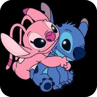 Telegram sticker 🫥 Stitch By Daniela