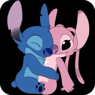 Telegram sticker 🫥 Stitch By Daniela