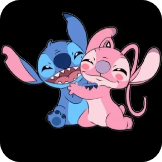 Telegram sticker 🫥 Stitch By Daniela