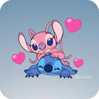 Video sticker 🫥 Stitch By Daniela
