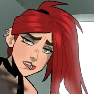 Telegram sticker 😒 Секси вумен и мен :: @fStikBot