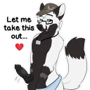 Video sticker 😉 Foxer NSFW