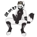 Telegram sticker 😳 Foxer NSFW