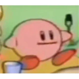 Video sticker 😃 kirby!