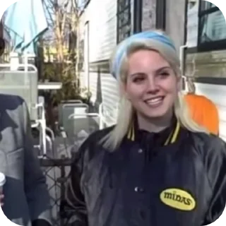 Video sticker 😱 lana del rey by @skiftty :: @fStikBot