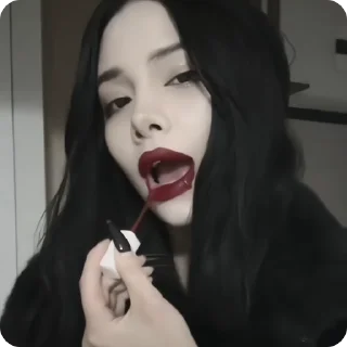 Telegram sticker 🧛‍♀️ 🇨🇳 by the best girl ever :: @fStikBot