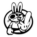 Video sticker 🖕 Crazy @stickersb2b