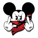 Telegram sticker 🖕 Crazy @stickersb2b