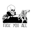 Telegram sticker 🖕 Crazy @stickersb2b