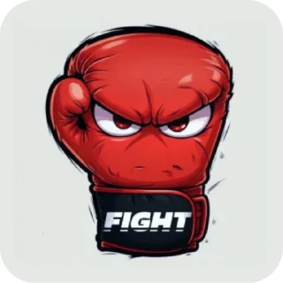 Sticker 🦸 FIGHT ID - by @MIMYO01