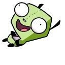 Sticker 😂 Invader Zim
