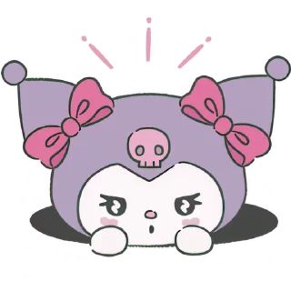 Telegram sticker 👀 Персонажи Санрио @Nyasticks