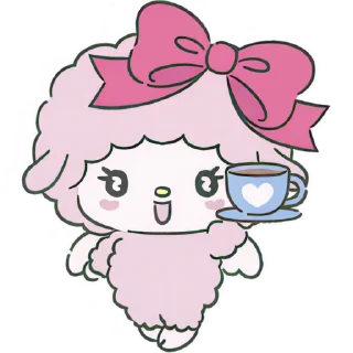 Video sticker ☕️ Персонажи Санрио @Nyasticks