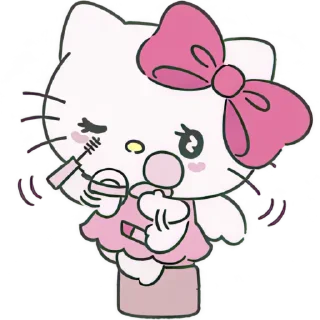 Telegram sticker 💄 Персонажи Санрио @Nyasticks