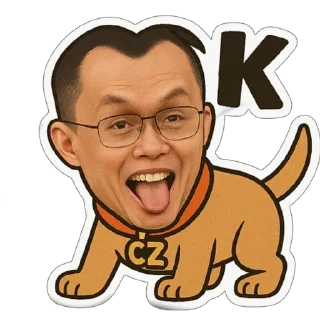 Telegram sticker 🫥 Czdog Bnb