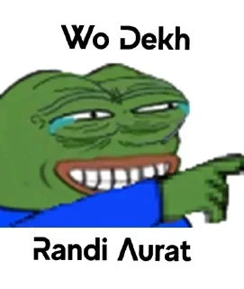 Telegram sticker 😂 @AnotherAxel's kang pack Vol.1