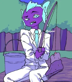 Telegram sticker 🌟 феликс мой сынок :: @fStikBot