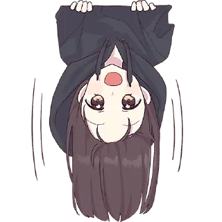 Telegram sticker 🙃 Куруми большая @Nyasticks