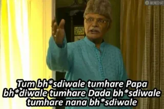 Video sticker 😂 Chrollo,naman yadav ki maakichut @allied_hub