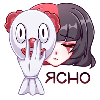Telegram sticker 🤡 Маф; больше стикеров:@wkwkwal