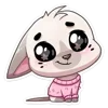Sticker 🐰 няшк @lilmuurkka