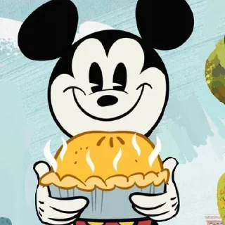Video sticker 🥧 Mickey Mouse @StickersPackRobot