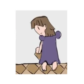 Telegram sticker 😶 Херовый Хоррортейл