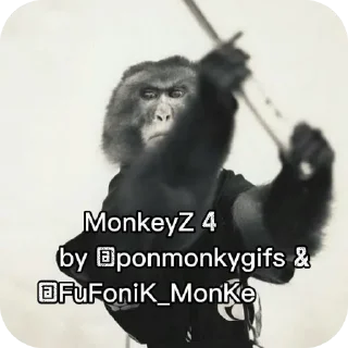Sticker 🖼 MonkeyZ 4 by @ponmonkygifs :: @fStikBot