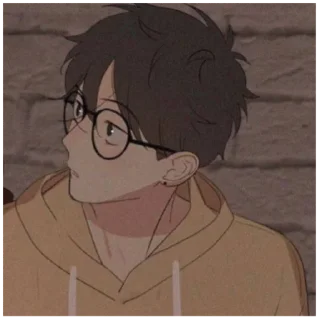 Telegram sticker 😐 Ю Ян || Ты здесь