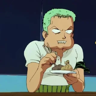 Telegram sticker 😠 Once Pieces × @burntpacks