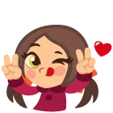 Video sticker ✌ Lovers