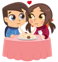 Telegram sticker 💏 Lovers