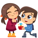 Telegram sticker 💍 Lovers