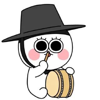 Video sticker 💬 동그리는 까불까불해 By @KakaoEmoticon