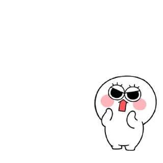Sticker 💬 동그리는 까불까불해 By @KakaoEmoticon