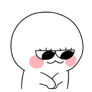 Telegram sticker 💬 동그리는 까불까불해 By @KakaoEmoticon
