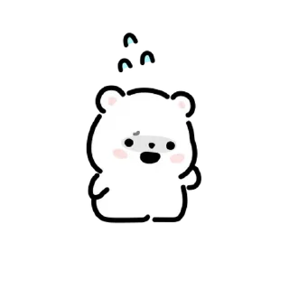 Video sticker 💬 곰곰 ! By @KakaoEmoticon