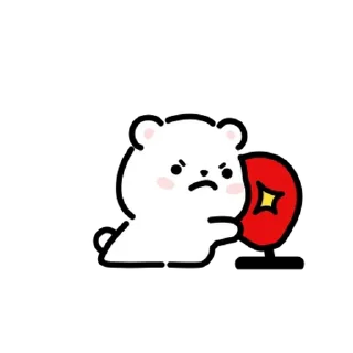 Video sticker 💬 곰곰 ! By @KakaoEmoticon