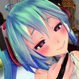 Video sticker 😍 :     ° @bezdomnyefei °     : [ Hatsune Miku ]